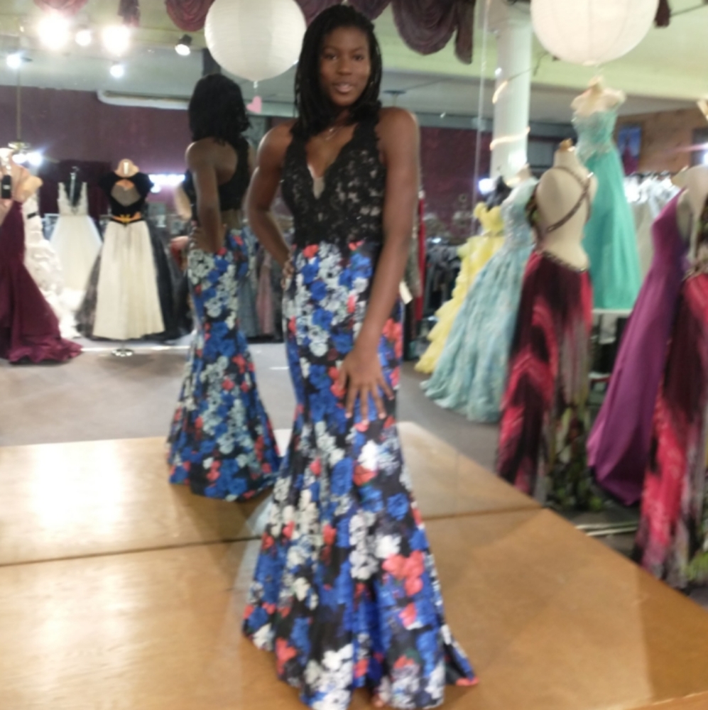 Envious by Karishma Prom Dress multi color